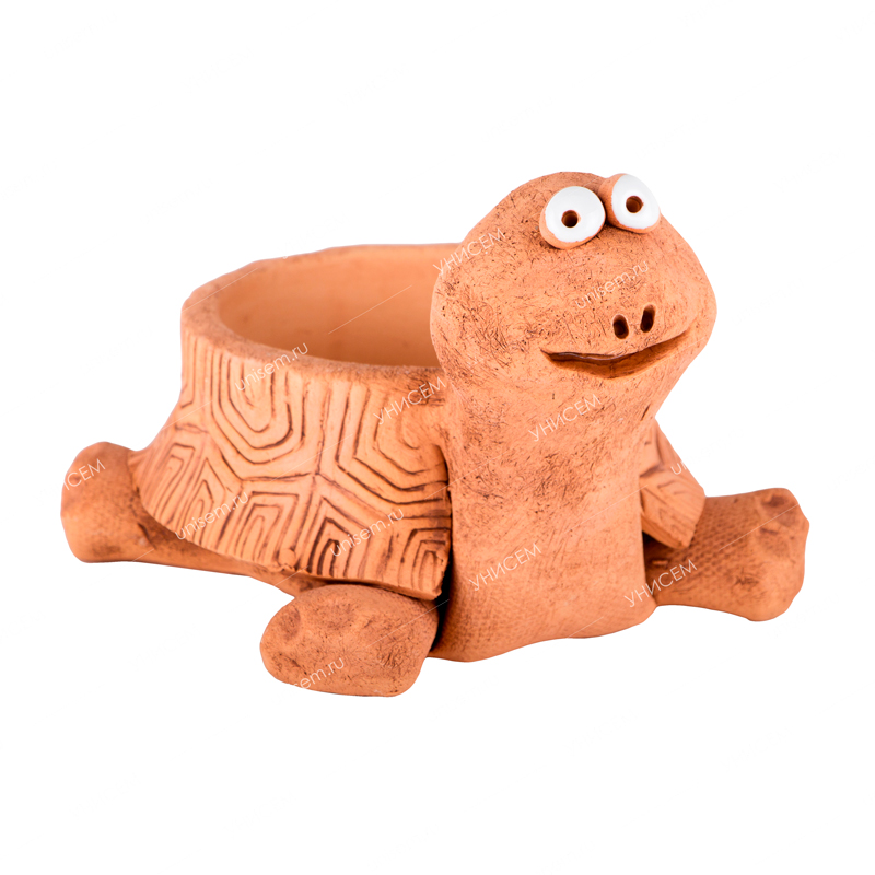 Кашпо Черепаха 0,6л 14*16*17см#