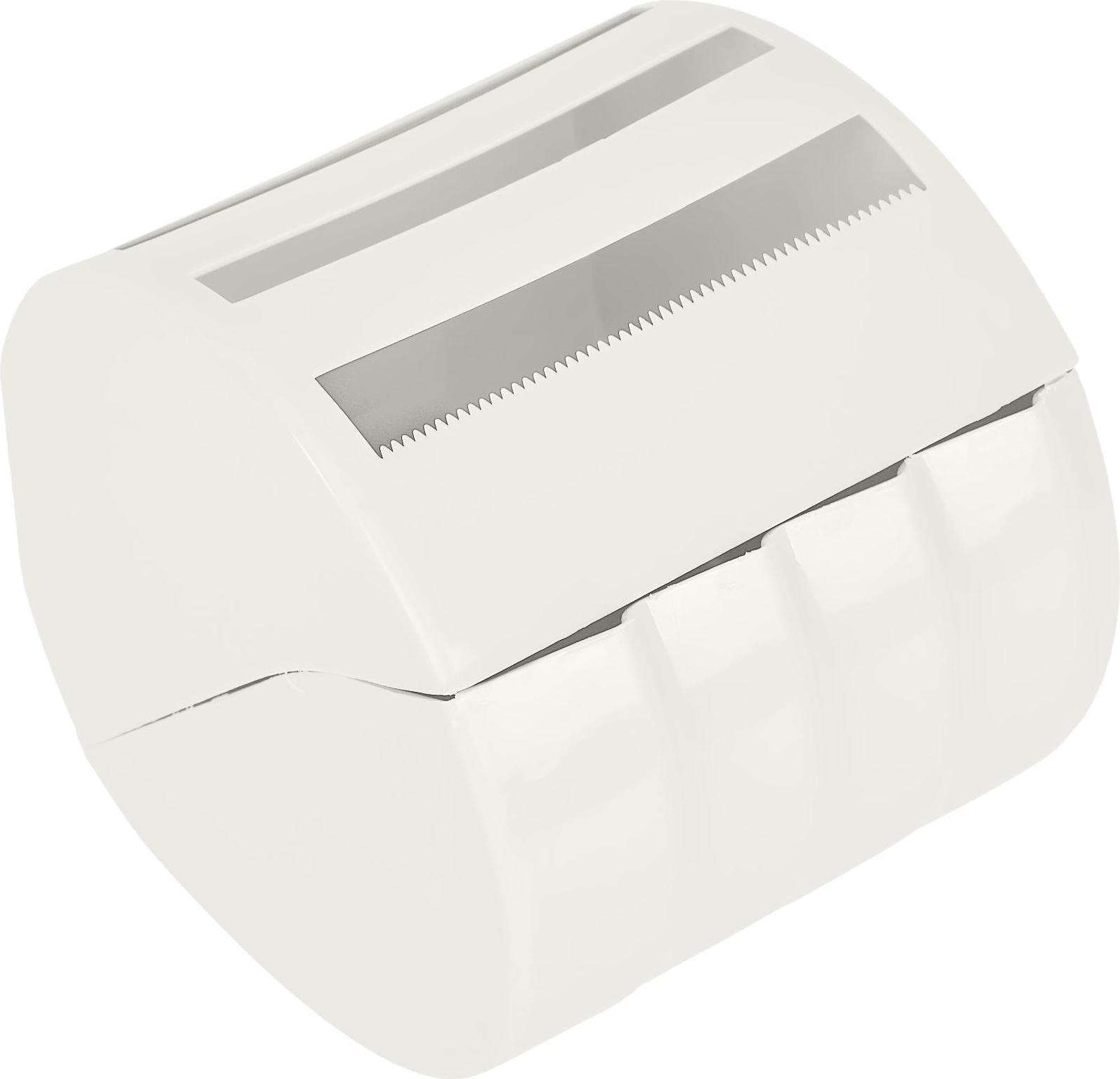 Держатель для туалетной бумаги Regular 15,5х12,2х13,5см белое облако (уп.51)