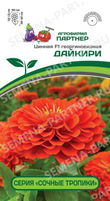 Цинния Дайкири (Сочные тропики) 4шт