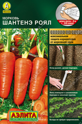 Морковь Шантенэ Роял (лента) 8м