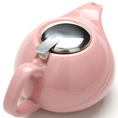 Чайник заварочный 750мл Розовый керам LR