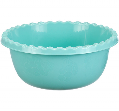 Миска круглая 3л аквамарин (уп.24)