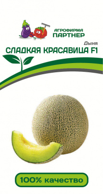 Дыня Сладкая красавица 5шт