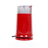 Кофемолка IRIT 200Вт,обьем 85г,чаша и ножи из нерж.стали,корпус-пластик красный(24шт)