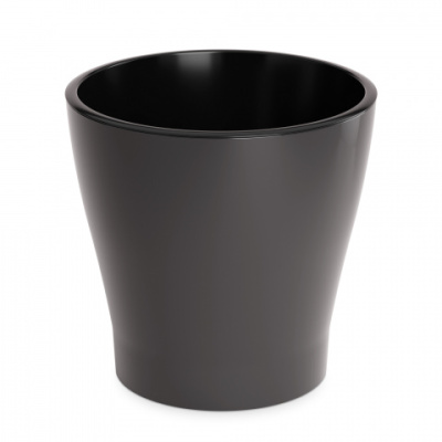 Горшок Лея 5л d215 графитовый с автополивом (уп.8)