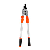 Ножницы кустарниковые (Ф) с алюм. телескопическими овальными ручками НКТО S329A-В(12шт)#