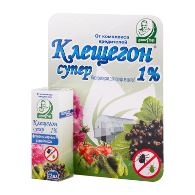 Клещегон Супер флакон 12 мл (150 шт)