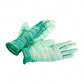 Перчатки Нейлоновые обливные Полосатые КРАТНО 12 пар, цена за 1 пару (1200пар)