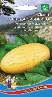 Дыня Торпеда Сибирико 10шт