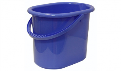 Ведро 11л овальное сиреневый (уп.5)