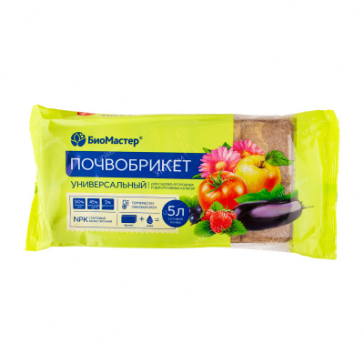 Почвобрикет Универсальный 5 л (14 шт)