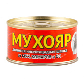 Шашка Дымовая Мухояр от мух, комаров и ос 50г (40шт)