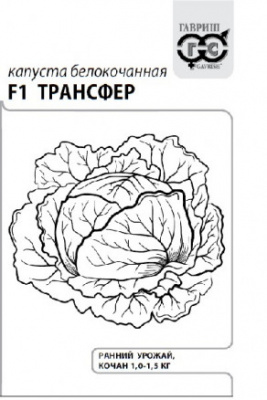 Капуста бк Трансфер 0,1г ультраскороспелая