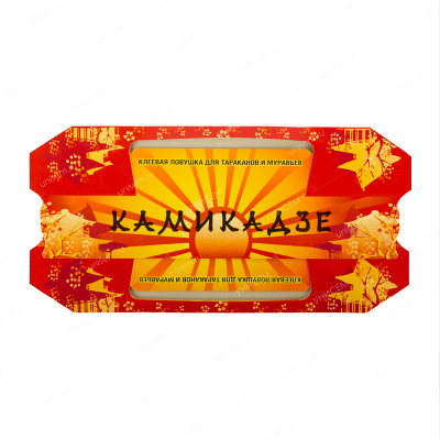 Ловушка-домик клеевая Камикадзе от тараканов (40 шт)