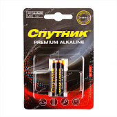 Батарейка Спутник Premium Alkaline LR03 блистер (2шт/24шт. ) цена за 1шт.