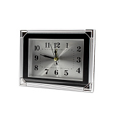 Часы-будильник 15,6х4,8х11,7см, работают от 1бат ААх1,5В(не в комплекте)