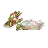 Перчатки Нейлоновые обливные Садовые цветок с рисунком КРАТНО 12 пар, цена за 1 пару (1200пар)