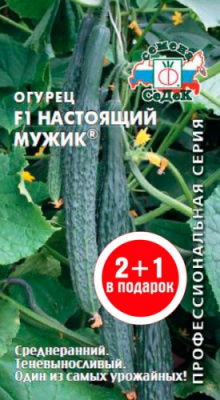 Огурец Настоящий Мужик серия 2+1/0,6г