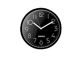 Часы настенные Centek (Black) d23см кварцевый механизм