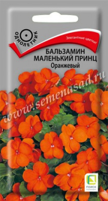 Бальзамин Маленький принц оранжевый 0,02г