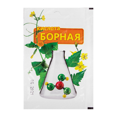 Борная кислота 10 г (400 шт)