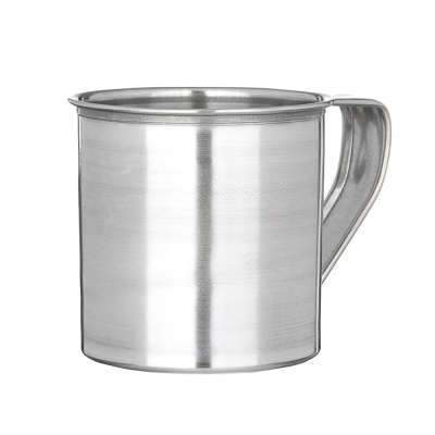 Кружка 300мл h8см, нерж. сталь