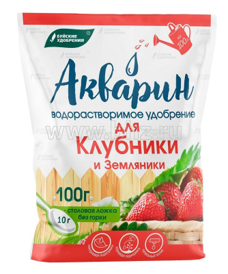 Акварин для клубники и земляники 100 г (20 шт)