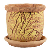 Горшок Бамбук d12 h10см (2шт)#