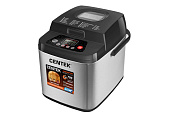 Хлебопечка Centek (черн) 650Вт 750г, 19 программ, таймер, окошко, нерж, LCD#