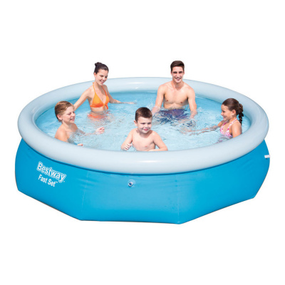 Бассейн надувной 305х76см с бортом  BESTWAY 57266