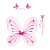 Костюм карнавальный Бабочка, розовый
