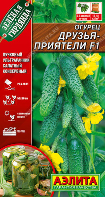 Огурец Друзья-приятели 10шт