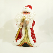 Игрушка музыкальная Дед Мороз с посохом 30см (36 шт)