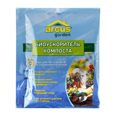 Биоускоритель компоста Argus Garden 100 г (35 шт)