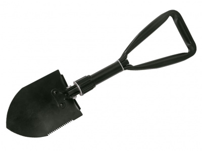 Лопата складная ТРУППЕР многофункциональная -кирка,пила,лопатка (в слож.виде 19см) (3шт)#