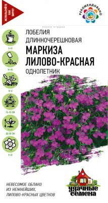 Лобелия Маркиза лилово-красная 0,01г УС